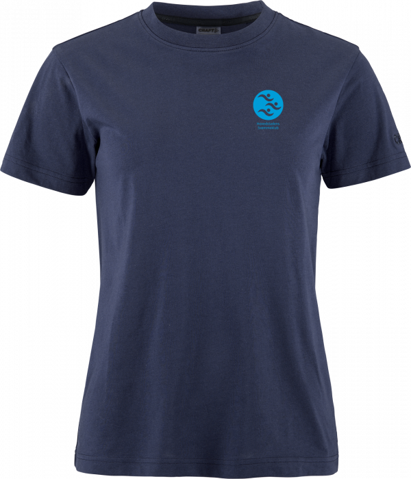 Craft - Hsk Øvrige Mix Ss T-Shirt Women - Bleu marine