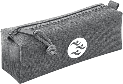 Quadra/Bagbase - Hsk Pencil Case - Grey Marl