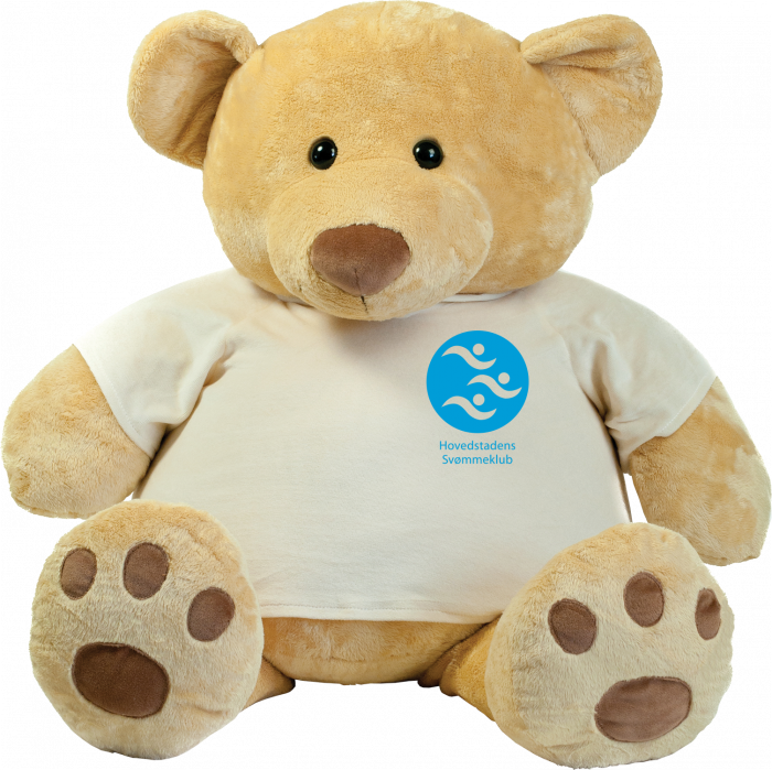 Sportyfied - Hsk Giant Teddy With Klublogo (86 Cm.) - Yellow brown